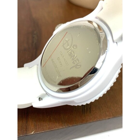 Disney Mickey Mouse Women's Watch White Dial Rubber Band Quartz 39mm - Picture 6 of 14